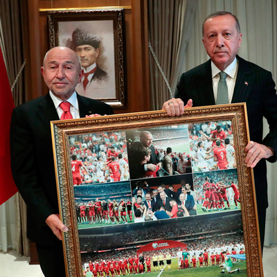 Cumhurbaşkanı Erdoğan, Özdemir'i kabul etti