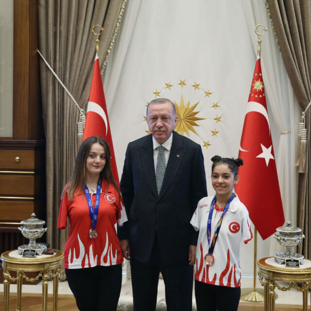 Erdoğan, Boyacı ve Öztürk'ü kabul etti