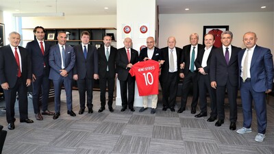 Nihat Özdemir'e ziyaretler devam ediyor