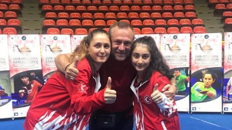 Milli masa tenisçi Ebru Acer finalde