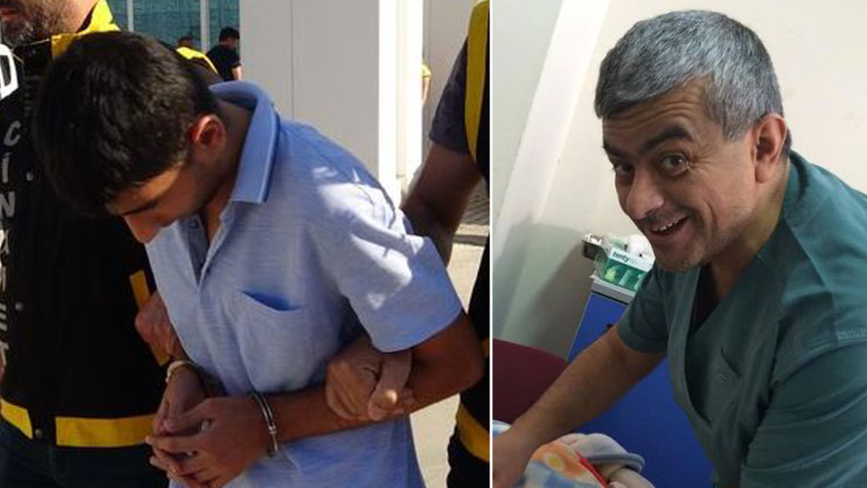 Dişi uyuşmadı diye doktoru bıçakladı!