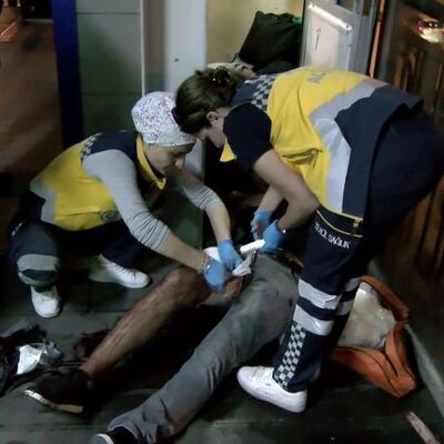 Bu da oldu! Metrobüste yer kapma kavgasında kan aktı!