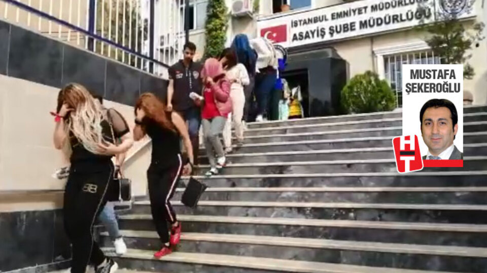 Fuhuş günlüğü tutan şebekeye baskın