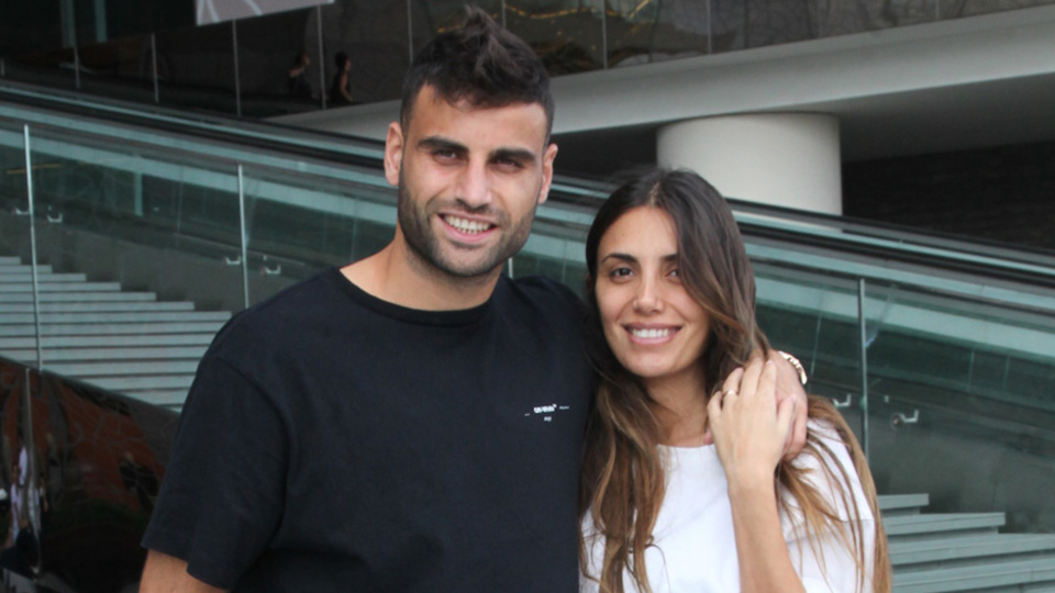 Eşiyle alışverişte