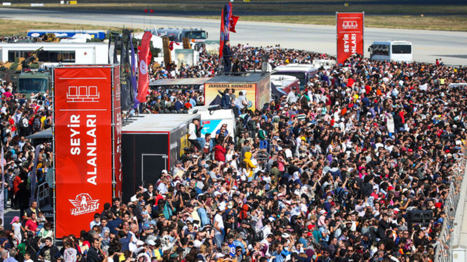 Teknofest'e ziyaretçi rekoru