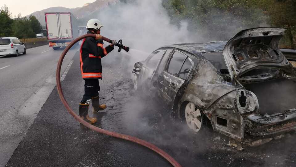 Bir saat önce almıştı!