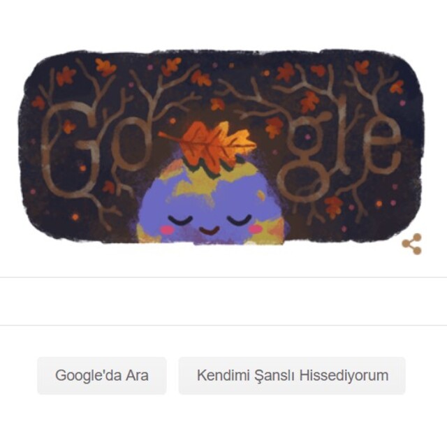 Google'dan 23 Eylül Sonbahar Ekinoksu sürprizi