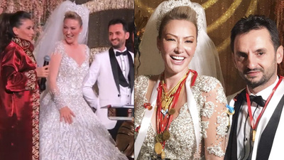 "Düğünümde 5 milyon TL'lik takı takıldı"