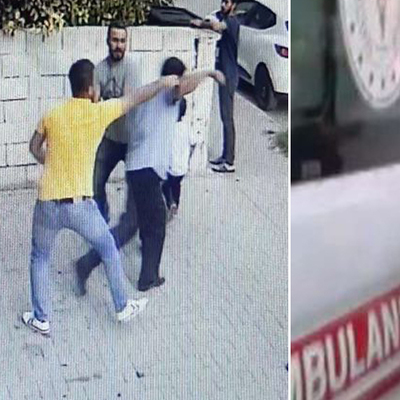 4 aylık hamile eşini sokakta dövdü!