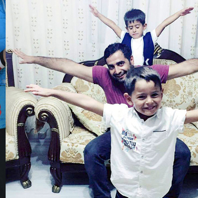 Minik Emre babasının kucağında uğurlandı