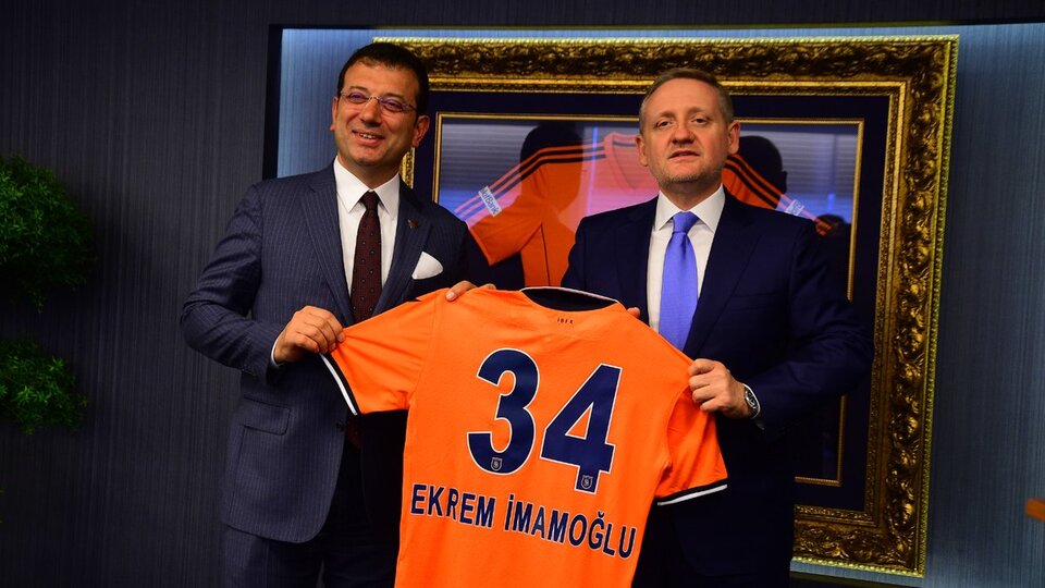 Ekrem İmamoğlu'ndan Başakşehir'e ziyaret