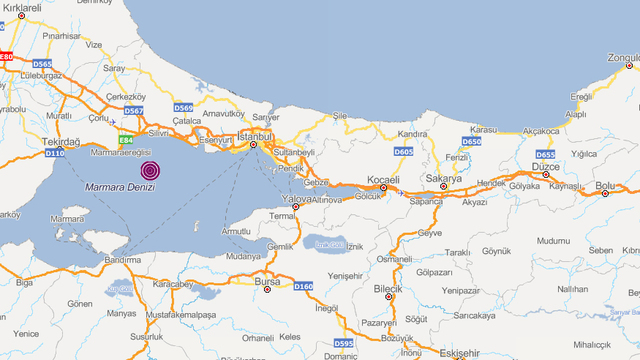 İstanbul'da korkutan deprem!