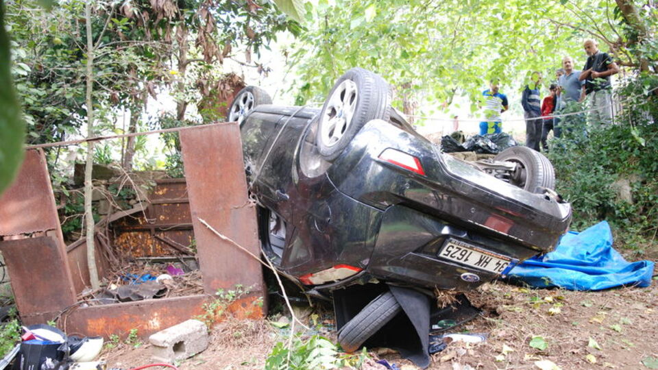 Köpeğin feci sonu! Üzerine devrildi