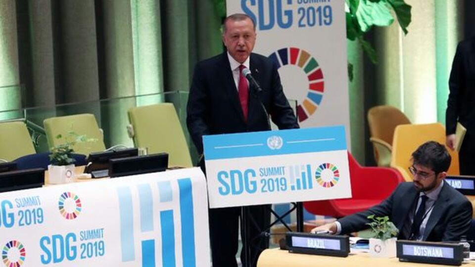 Cumhurbaşkanı Erdoğan'dan Kalkınma Amaçları Zirvesinde net mesajlar