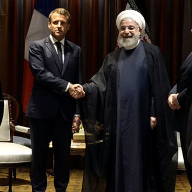 Macron'dan Trump ve Ruhani'ye görüşme çağrısı!