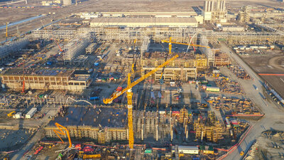 500 bin ton kapasiteli tesisin kurulması için düğmeye basıldı