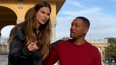 Larissa Gacemer, Will Smith'e çeyrek taktı