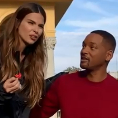 Larissa Gacemer, Will Smith'e çeyrek taktı