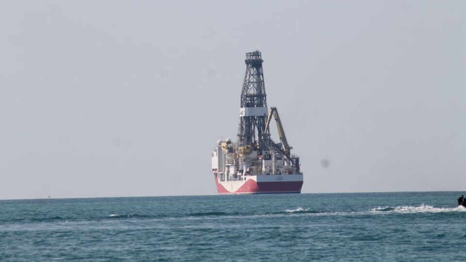 Yavuz gemisi Mersin açıklarında