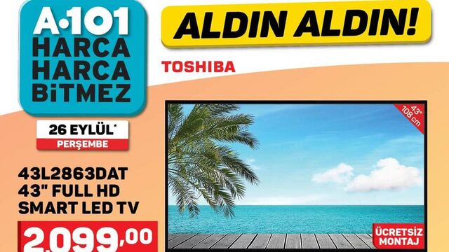 A101 26 Eylül Aktüel ürünler kataloğu 2019!