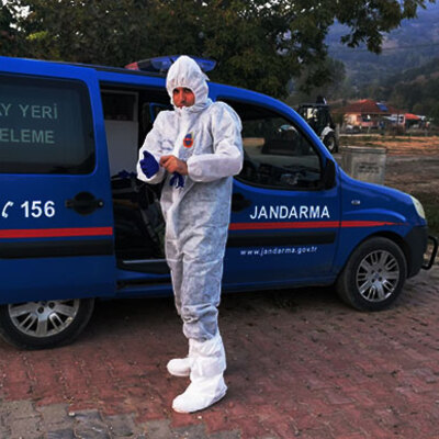 Kötü koku ekipleri alarma geçirdi, mahalle karantinaya alındı