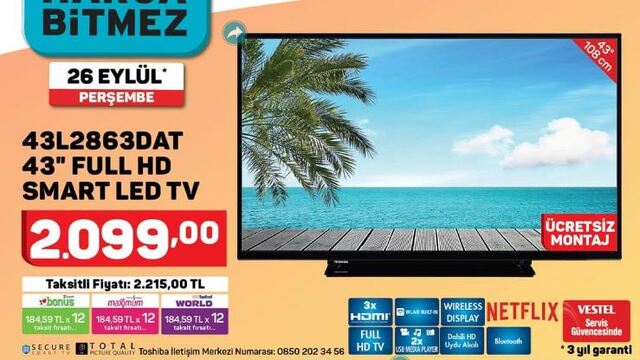 A101 26 Eylül aktüel ürünler kataloğu