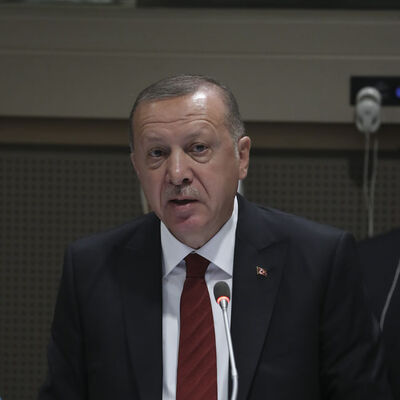 Cumhurbaşkanı Erdoğan'ın sandalyesi boş kaldı