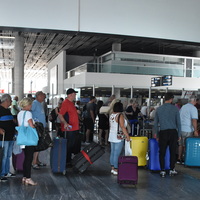 İki günde 3 bin 500 turist ülkesine döndü