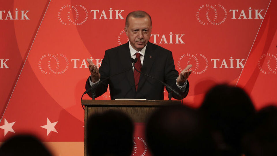 Cumhurbaşkanı Erdoğan ABD'de yatırımcılara hitap etti