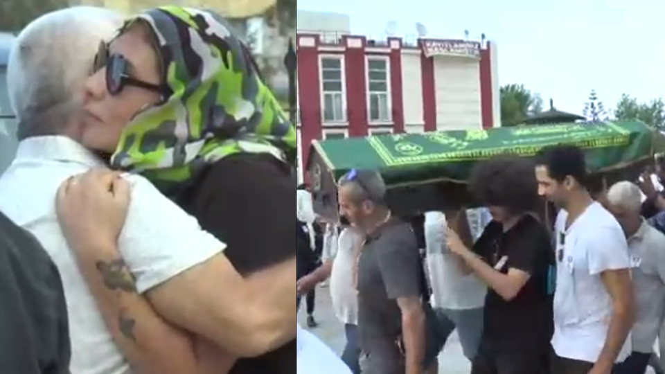 Işın Karaca'nın dedesi son yolculuğuna uğurlandı