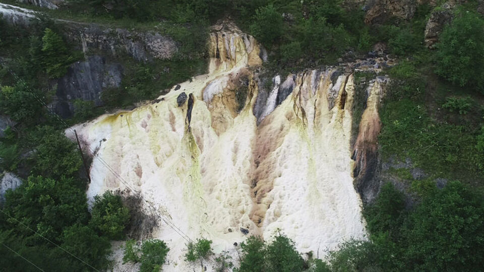 Ormanın içerisinde saklı cennet