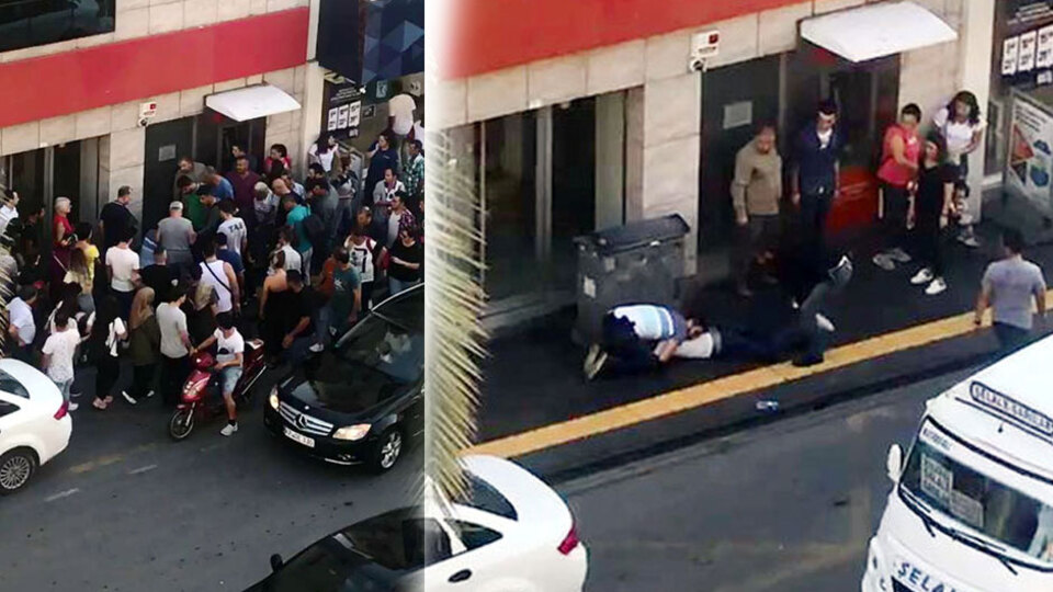 Antalya'da şok anları! Polis olduğunu anlayınca yardım ettiler