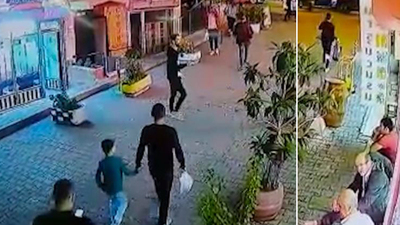 Apartmana girdi çalmadık ayakkabı bırakmadı!