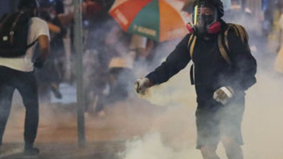 Hong Kong'da yürüyüş talebi reddedildi!