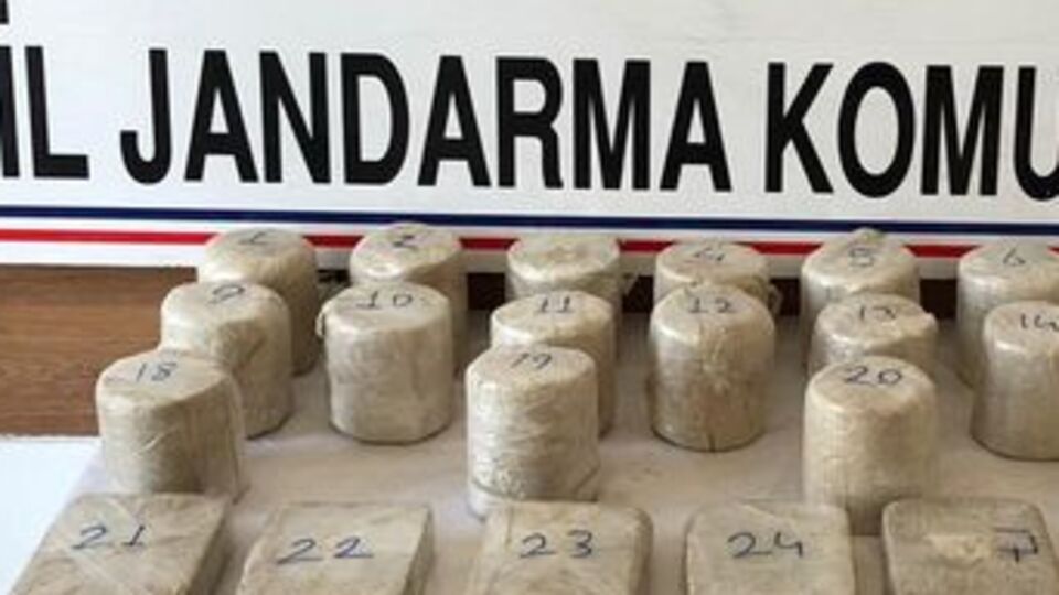 Van'da 20 kilo 503 gram eroin ele geçirildi