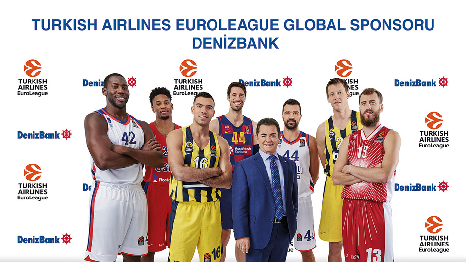 DenizBank, Euroleague'e sponsor oldu