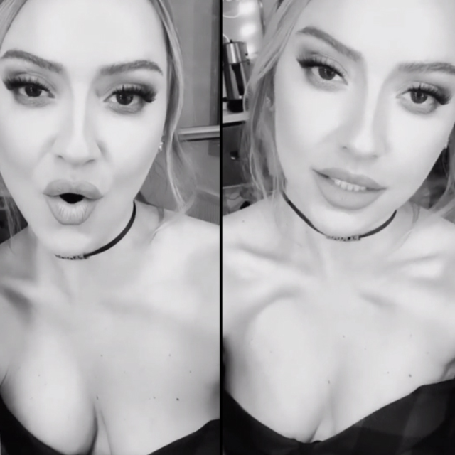 Hadise'den yeni rap performansı