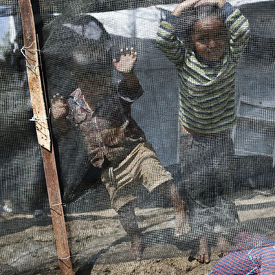 Mülteci kampı değil! Moria Cehennemi!