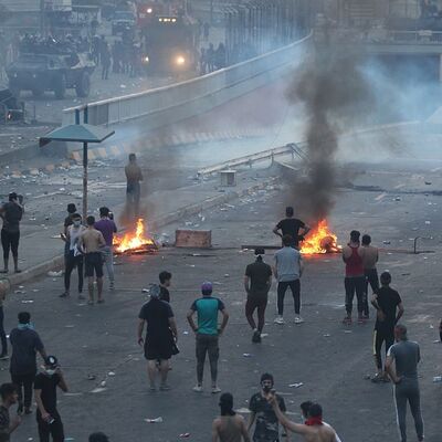Bağdat'ta sokağa çıkma yasağı!