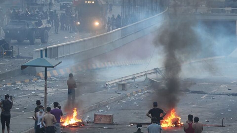 Bağdat'ta sokağa çıkma yasağı!