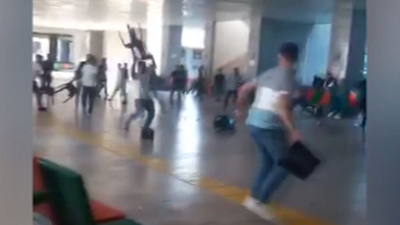 Adliyede ortalık savaş alanına döndü