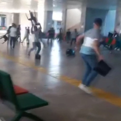 Adliyede ortalık savaş alanına döndü