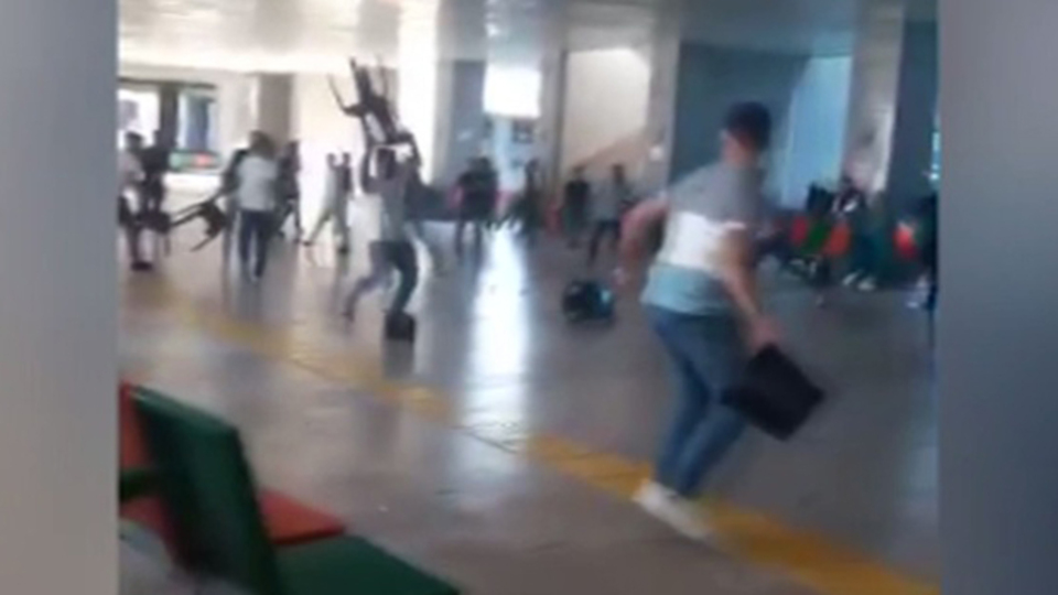 Adliyede ortalık savaş alanına döndü