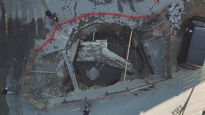 Üsküdar'da asfaltın hemen altından çıktı!