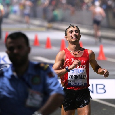Salih Korkmaz'dan tarihi yürüyüş