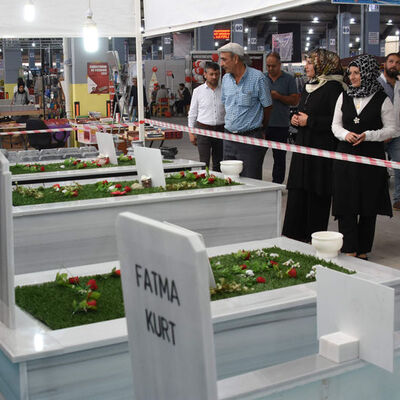 Özel indirimli mezarlar şaşırttı