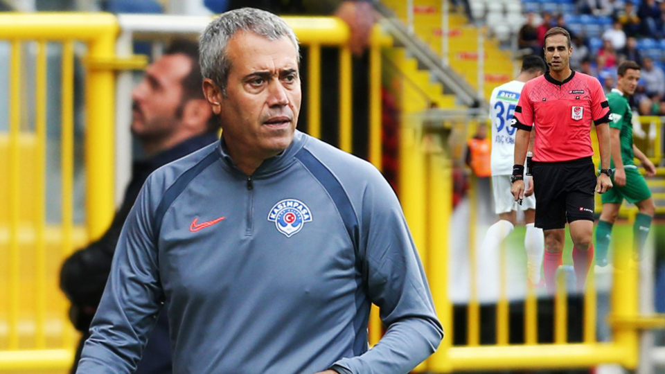 Özdeş'ten MHK'ye "Başka hakem mi yok?"