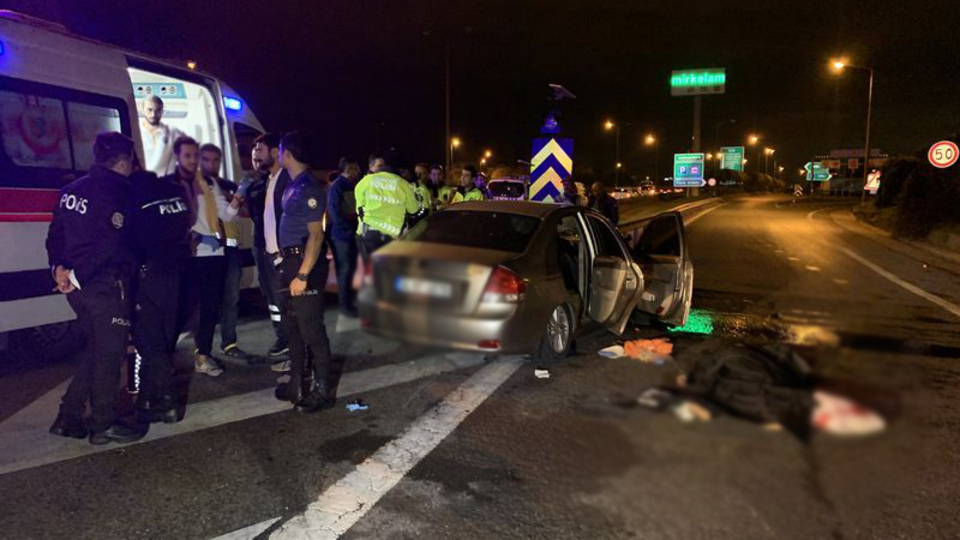 TEM'de feci kaza: 2 ölü, 3 yaralı