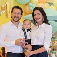 "Can'ım oğlum bugün 1 yaşında"