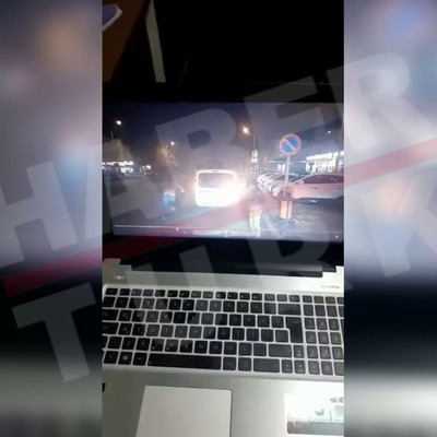 Şüpheli, ekip otosuyla böyle kaçtı